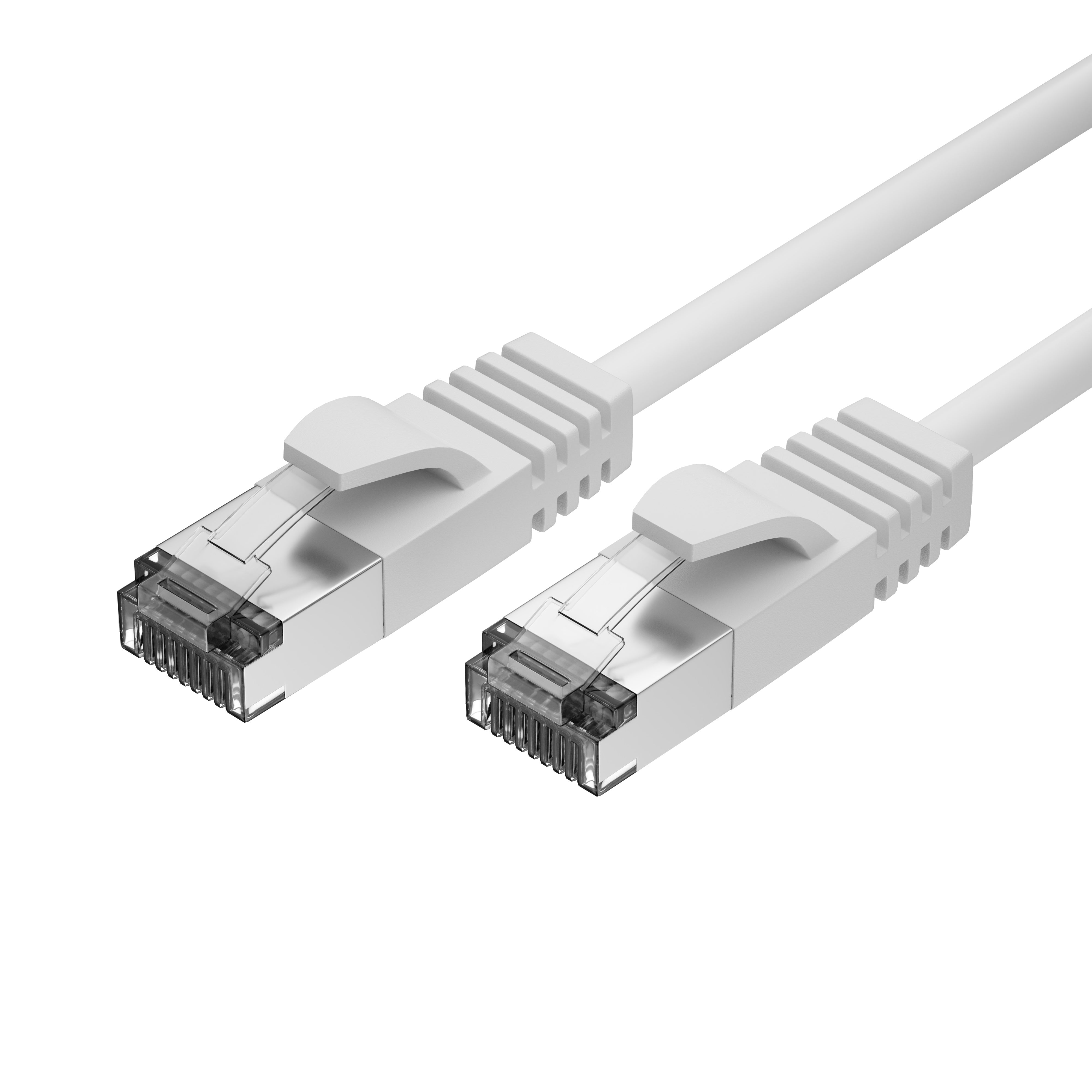 FozTech - CAT6 Unshielded RJ45 Ethernet LAN UTP Patch Cable PVC - White - Ethernet Cables - FozTech