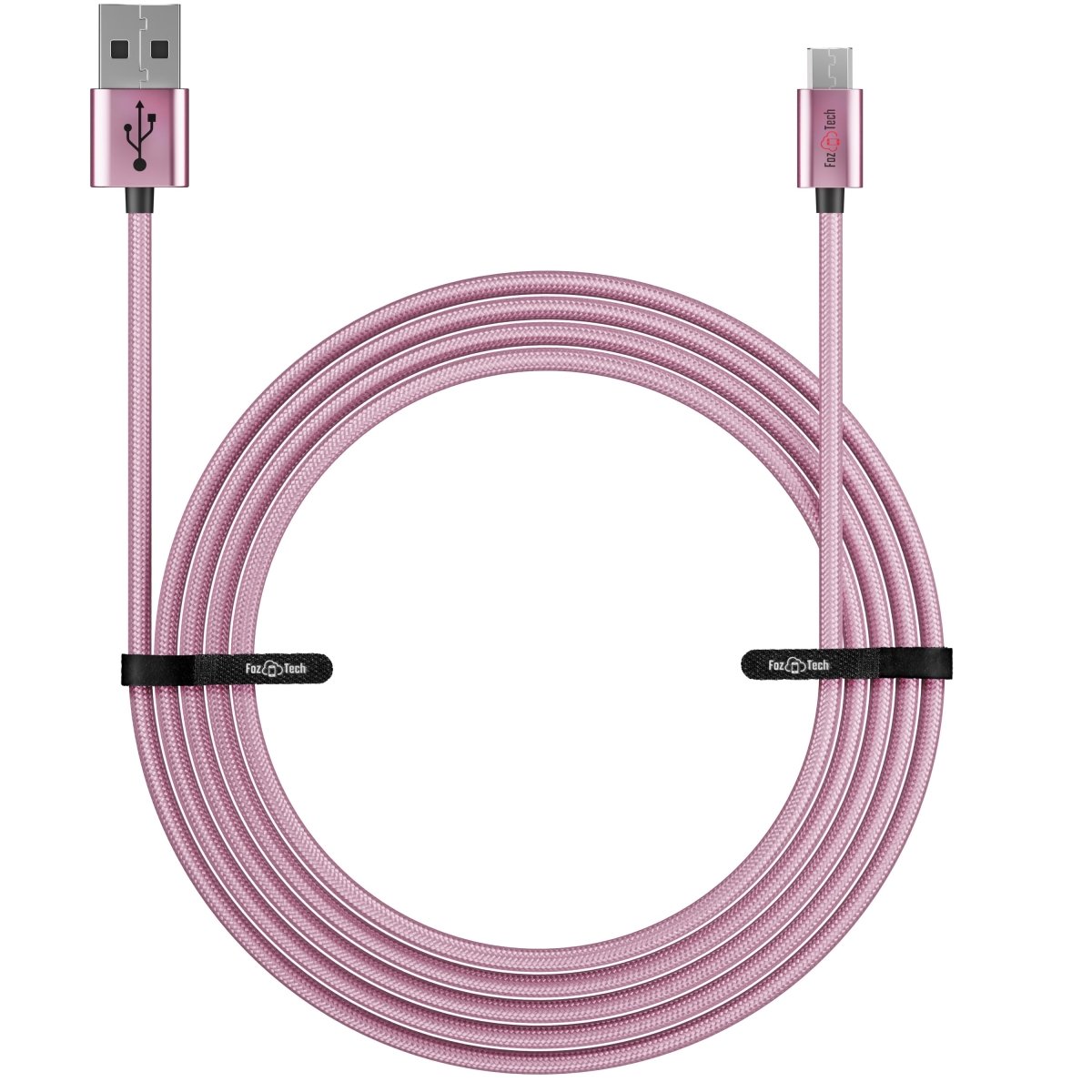FozTech - CORE Series - USB 2.0 Male to Micro USB Charger Data Cable - Rose Gold - USB Cable - FozTech Official Store