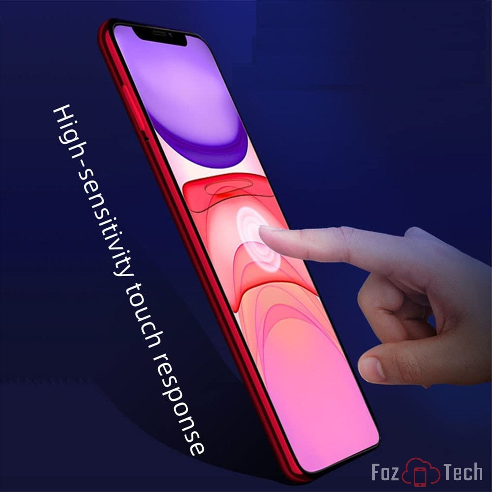 FozTech - Tempered Glass Screen Protector For iPhone - Twin Pack - iPhone Screen Protector - FozTech Official Store