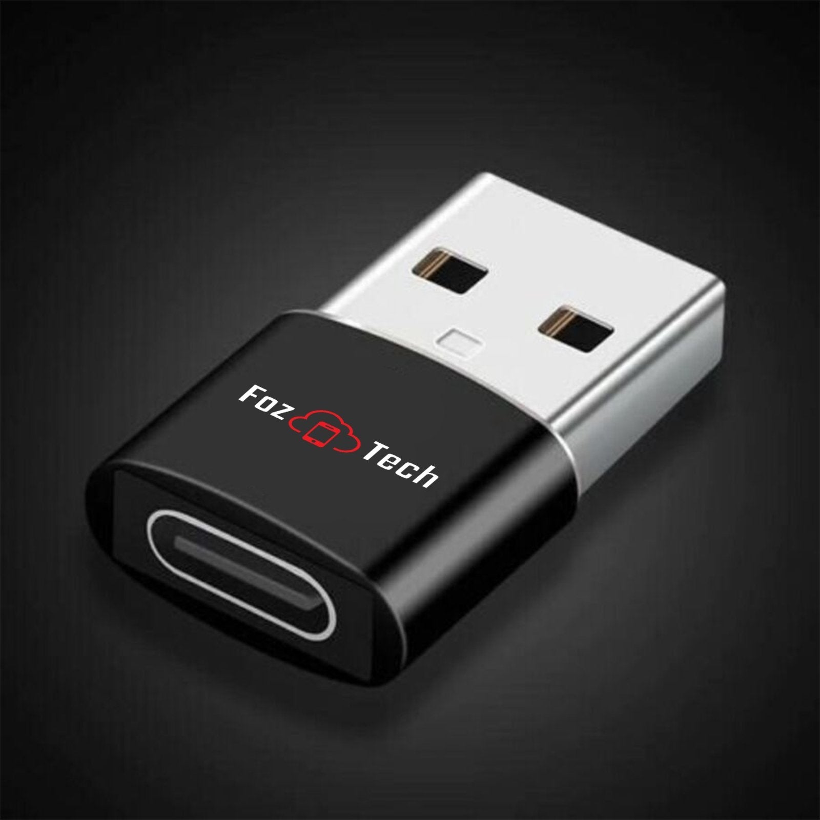 USB-A (Male) to USB-C (Female) Adapter Converter