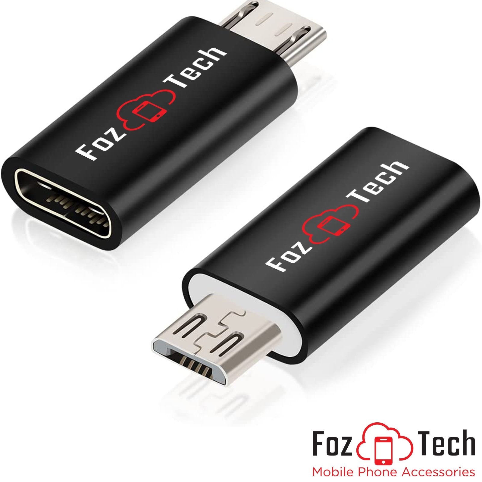 USB-C (Female) to Micro USB (Male) Adapter Converter